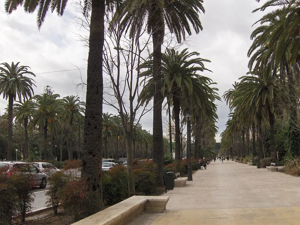 Paseo del Parque (Parque de Málaga)